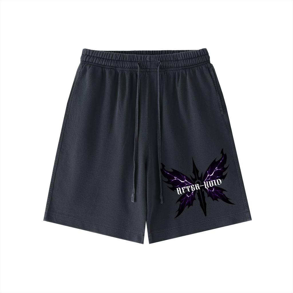After-Void Season 1 Vintage Wash Cotton Shorts