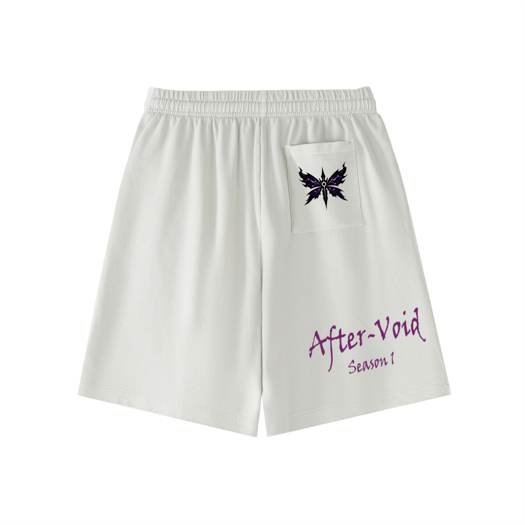 After-Void Season 1 Vintage Wash Cotton Shorts