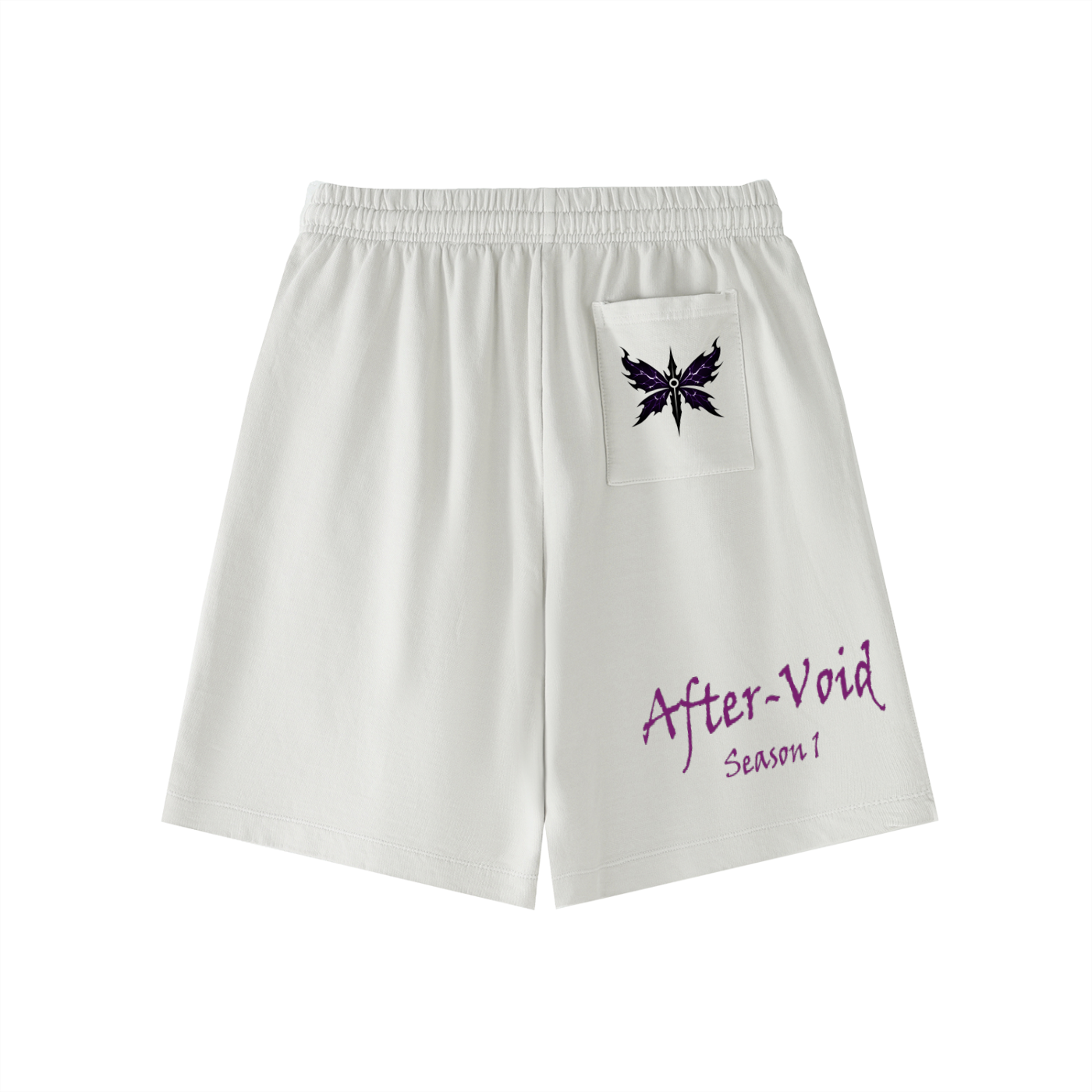 After-Void Season 1 Vintage Wash Cotton Shorts
