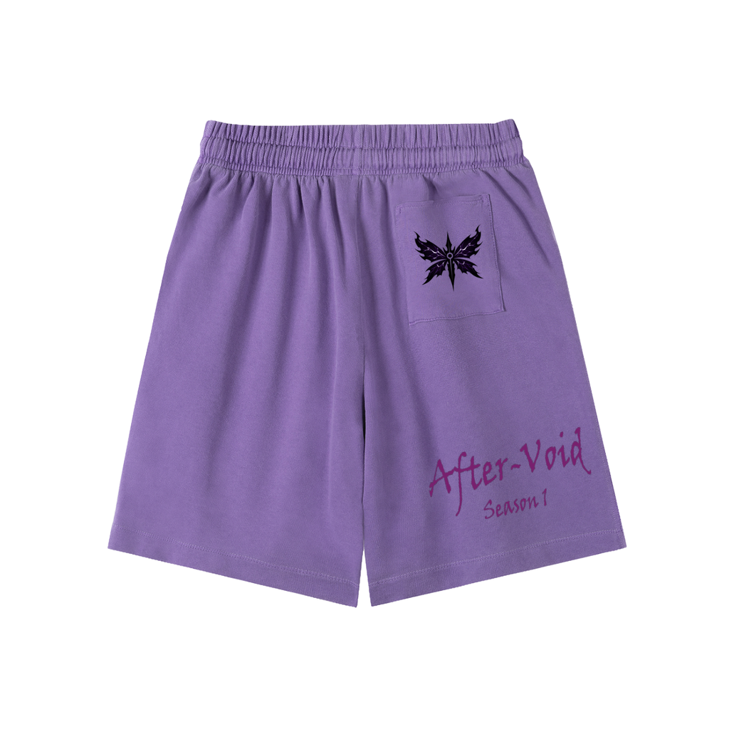 After-Void Season 1 Vintage Wash Cotton Shorts