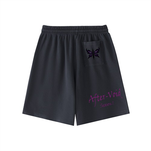 After-Void Season 1 Vintage Wash Cotton Shorts